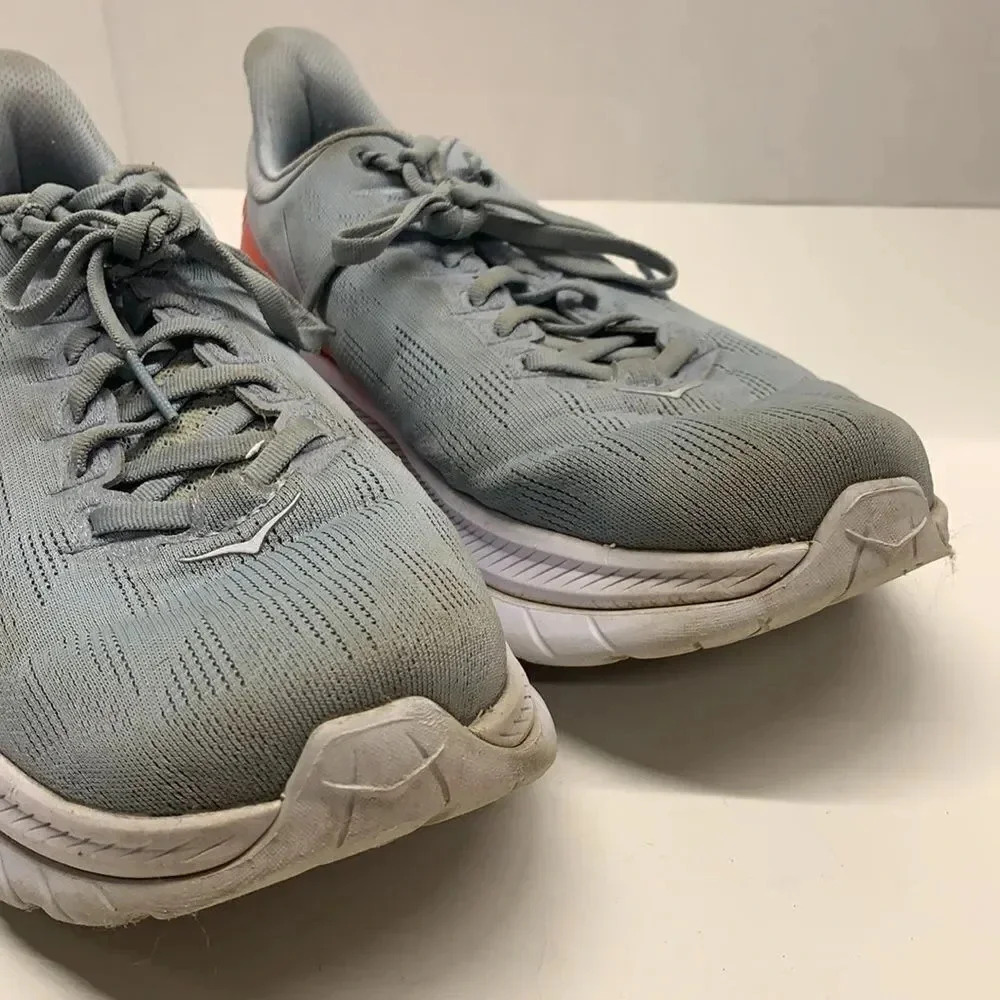 Hoka One One Mach 4 Pro Fly Running Sneakers Shoes Light Blue Women's 10.5 B - Picture 5 of 14